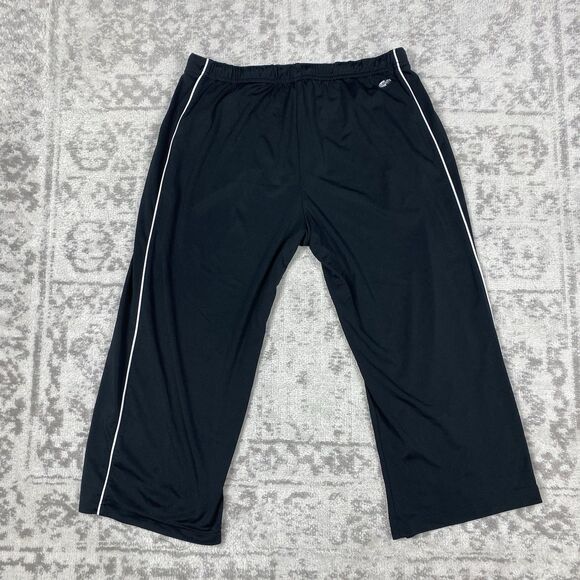 Adidas Pants Clima365 Climalite Women’s Capri Black Drawstring Size Medium - Picture 6 of 7